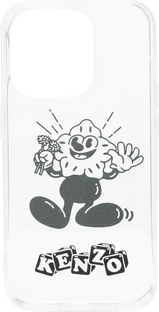 logo-print iPhone 14 Pro case