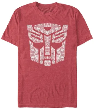 Fifth Sun Men's Autobot Symbol Short Sleeve Crew T-shirt