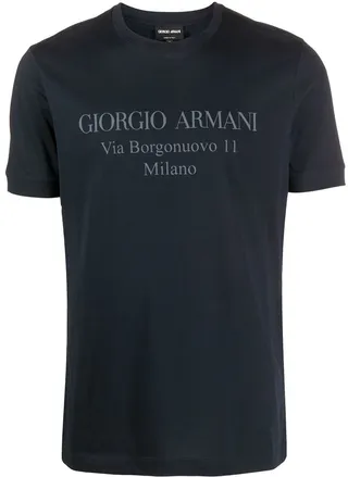 logo print T-shirt