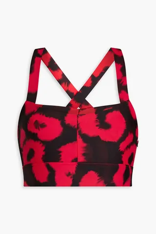Scarlett tie-dyed stretch sports bra