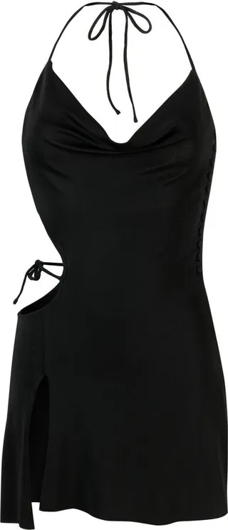 Cut-Out Low-Back Minidress