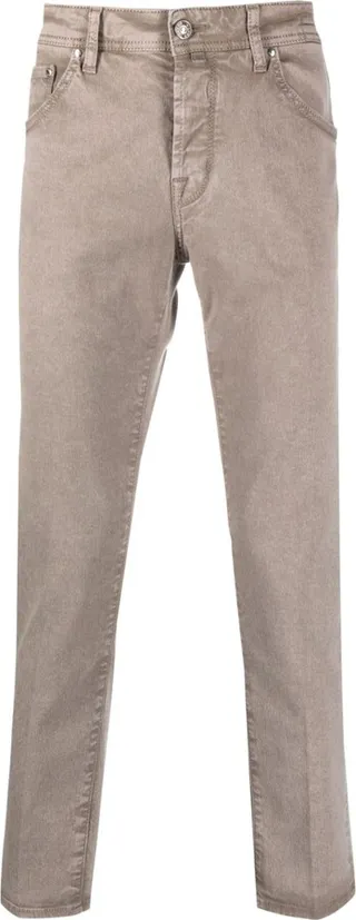 Straight-Leg Chino Trousers