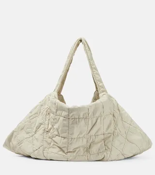 Quilted tote bag