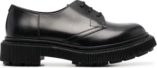 Type 132 leather Derby shoes