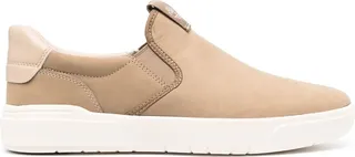 Round-Toe Slip-On Sneakers