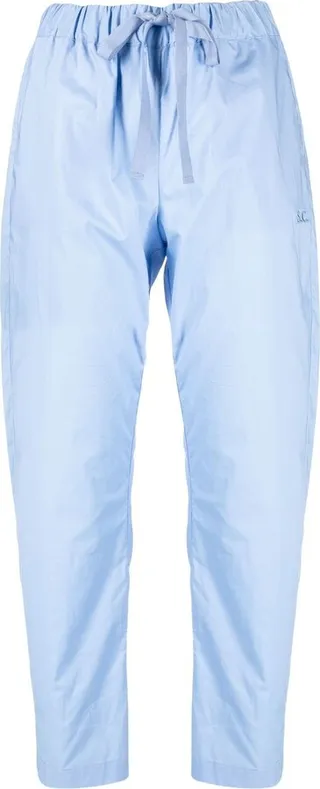 Logo-Embroidered Drawstring Track Pants
