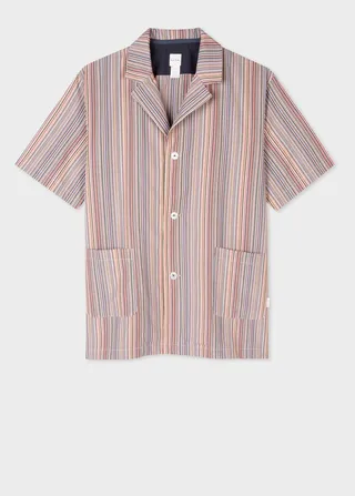'Signature Stripe' Short Pyjama Set