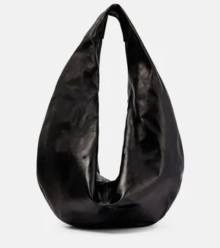 Olivia Large suede shoulder bag