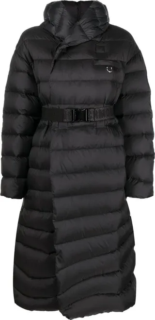 Padded Belted Down Coat