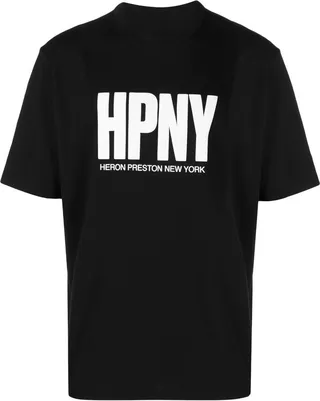 logo-print organic cotton T-shirt