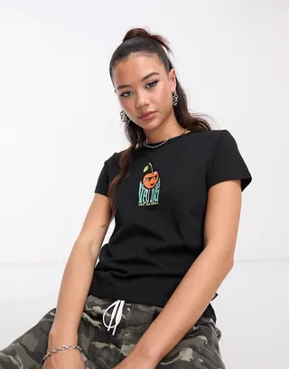 Vans T-shirt with cool cherry print