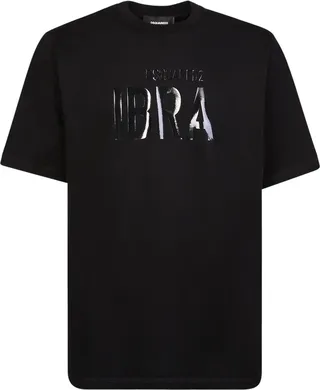 Dsquared2 Logo Printed Crewneck T-Shirt