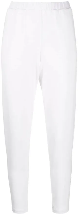 Cropped Elasticated Trousers