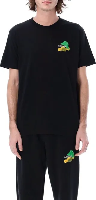 Off-White Logo Printed Crewneck T-Shirt