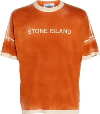 Stone Island Hand-Sprayed Logo T-Shirt
