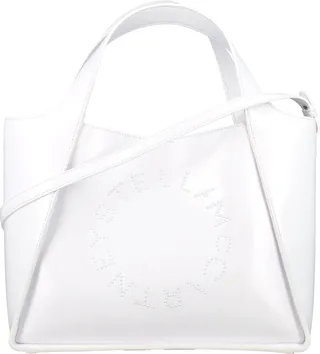 Stella Logo Patent Crackle Tote Bag