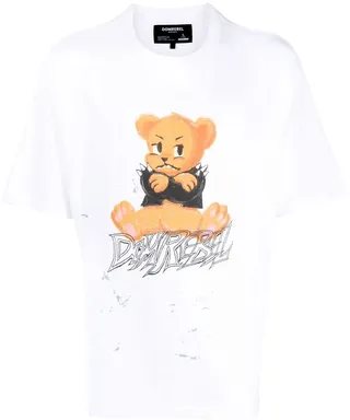graphic logo-print T-shirt
