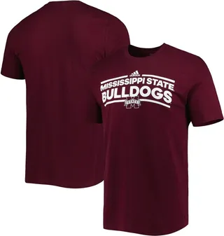 Men's adidas Maroon Mississippi State Bulldogs Dassler Fresh T-shirt