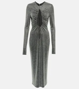Mercury embellished gown
