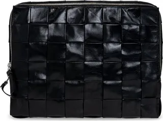 Bottega Veneta Intrecciato Zipped Briefcase
