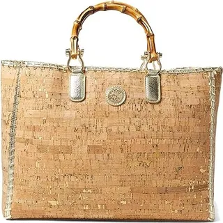 Lilly Pulitzer Greydon Cork Tote (Natural) Tote Handbags