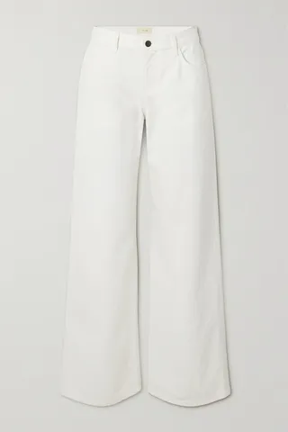 The Row - Eglitta Boyfriend Jeans - White