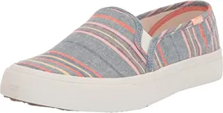 Keds Women's Double Decker Stripe Canvas Sneaker