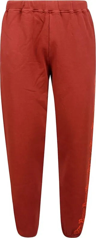 Aries Logo Printed Elasticated-Waist Track Pants