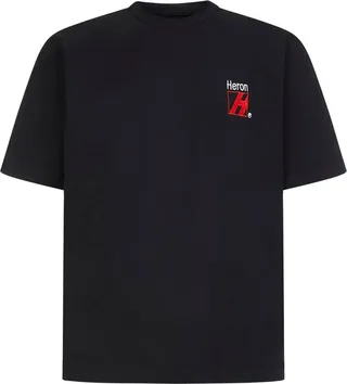 Heron Preston Logo Embroidered Crewneck T-Shirt