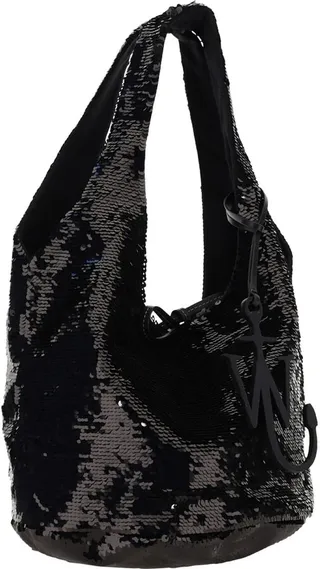 Mini Sequin Shopper Bag