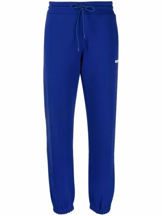 Logo-Embroidered Cotton Track Pants