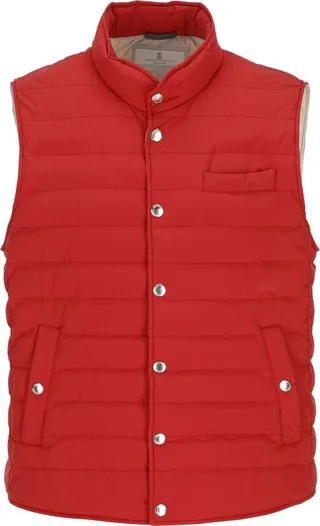 Brunello Cucinelli Buttoned Padded Vest