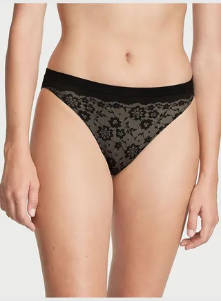 Seamless Posey Lace Bikini Panty