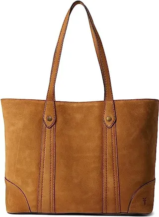 Frye Melissa Nubuck Shopper (Cognac) Handbags