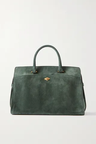 Métier - Private Eye Suede Tote - Green