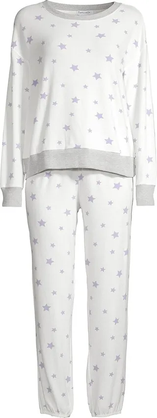 Star 2-Piece Long Pajama Set