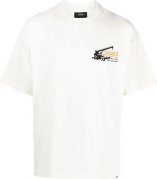 graphic-print cotton T-shirt
