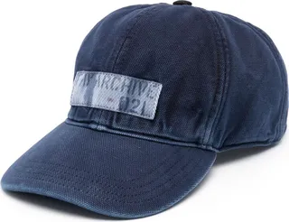 Logo-Patch Cotton Baseball Cap