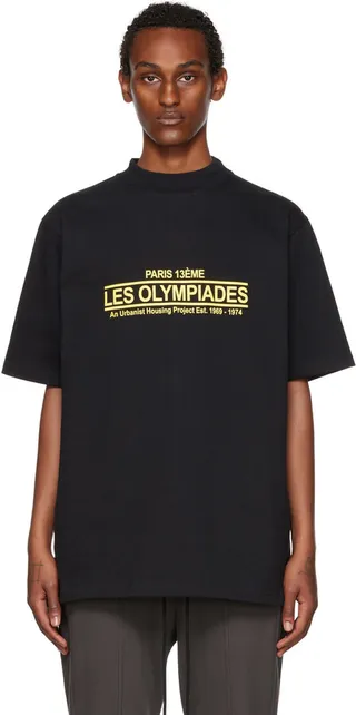 Song for the Mute Black 'Les Olympiades' T-Shirt