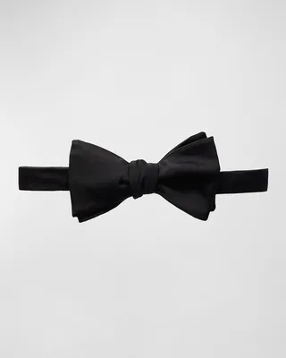 Solid Grosgrain Bow Tie