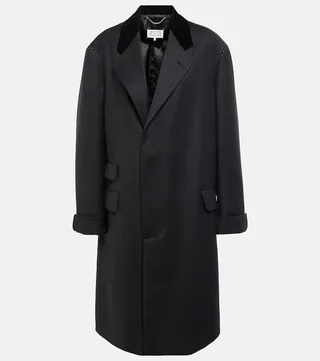 Work-in-progress wool coat