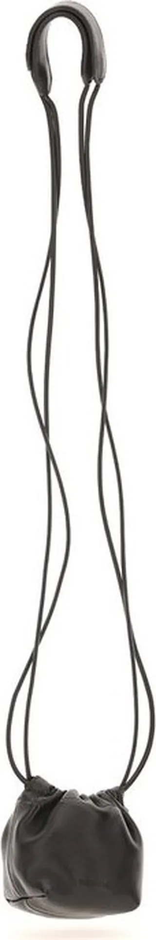 Jil Sander Dumpling Logo Detailed Mini Shoulder Bag