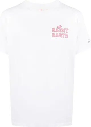logo-print cotton T-shirt