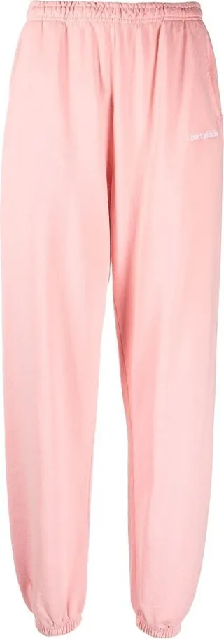 Logo-Embroidered Cotton Track Pants