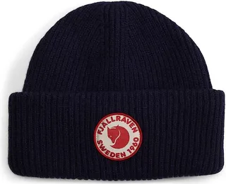 Fjallraven 1960 Logo Hat (Dark Navy) Beanies