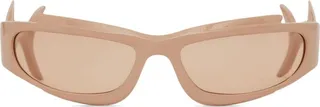 Turner shark rectangular-frame sunglasses
