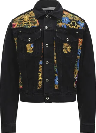 Denim Outerwear Black
