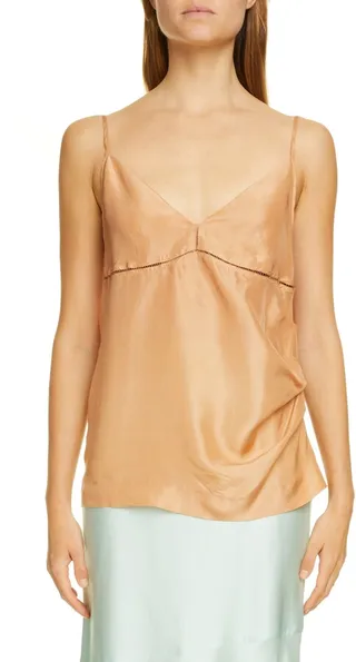 Cana Ruched Silk Camisole