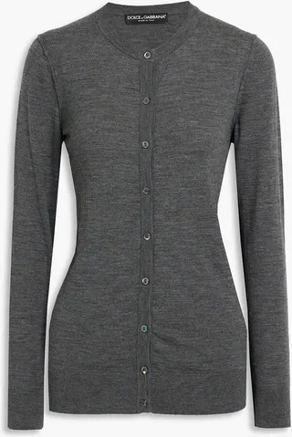 Wool cardigan