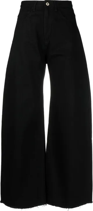 High-Waisted Wide-Leg Jeans